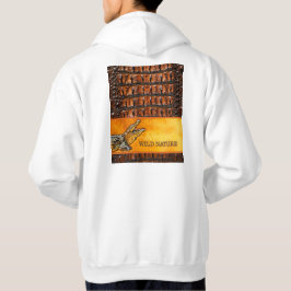 WILDE NATUUR - CROCODILE-DILE-DILE design collecti Hoodie
