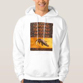 WILDE NATUUR - CROCODILE-DILE-DILE design collecti Hoodie