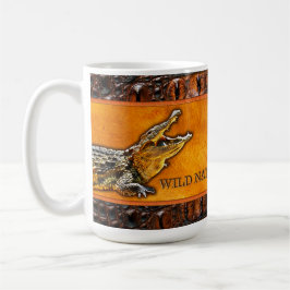 WILDE NATUUR - CROCODILE-DILE-DILE design collecti Koffiemok