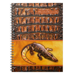 WILDE NATUUR - CROCODILE-DILE-DILE design collecti Notitieboek