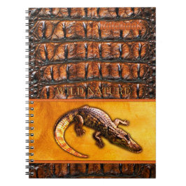 WILDE NATUUR - CROCODILE-DILE-DILE design collecti Notitieboek