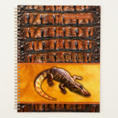 WILDE NATUUR - CROCODILE-DILE-DILE design collecti Planner (Voorkant)