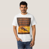WILDE NATUUR - CROCODILE-DILE-DILE design collecti T-shirt (Voorkant volledig)