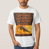 WILDE NATUUR - CROCODILE-DILE-DILE design collecti T-shirt (Voorkant)