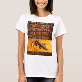 WILDE NATUUR - CROCODILE-DILE-DILE design collecti T-shirt