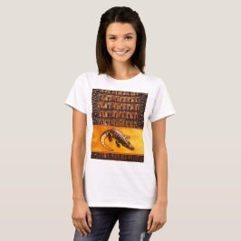 WILDE NATUUR - CROCODILE-DILE-DILE design collecti T-shirt