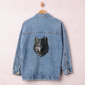 Wilde Natuur Crow-Wolf Raven Denim Jacket (Hangar)