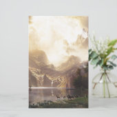 Wilde natuur en wilde dieren briefpapier (Staand voorkant)