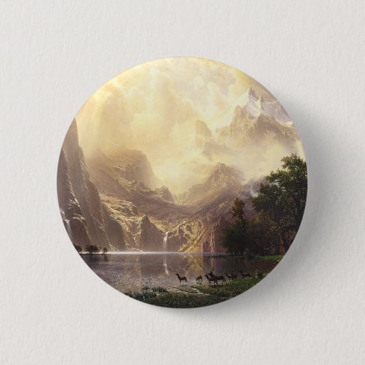 Wilde natuur en wilde dieren ronde button 5,7 cm (Voorkant)