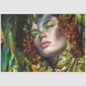 Wilde Natuur Godin Stam Decoupage Tissuepapier (Voorkant)