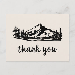  wilde natuur Hartelijk dank Briefkaart