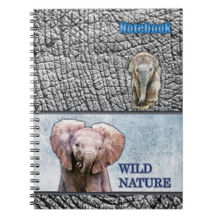 WILDE NATUUR - OLIFANT design collectie Notitieboek