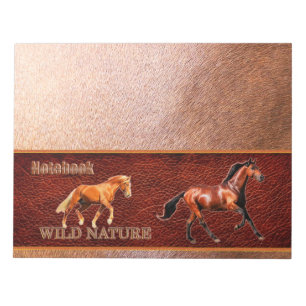 WILDE NATUUR - PAARDENONTWERP COLLECTIE NOTITIEBLOK