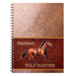WILDE NATUUR - PAARDENONTWERP COLLECTIE NOTITIEBOEK
