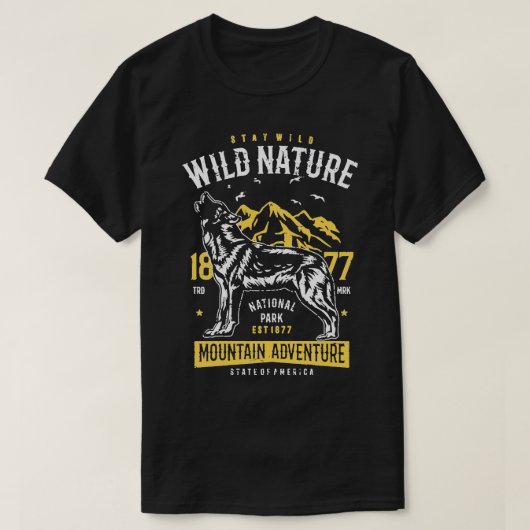 Wilde Natuur T-shirt (Design voorkant)