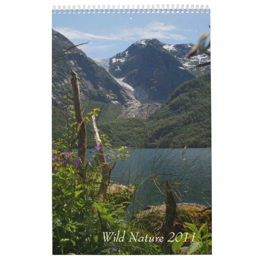 Wilde Natuur Wall Agenda Kalender (Hoes)