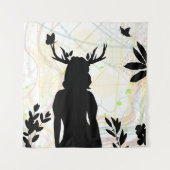Wilde natuur wandkleed (Voorkant)