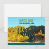 Wilde natuurpark Hawaii Briefkaart (Voorkant / Achterkant)