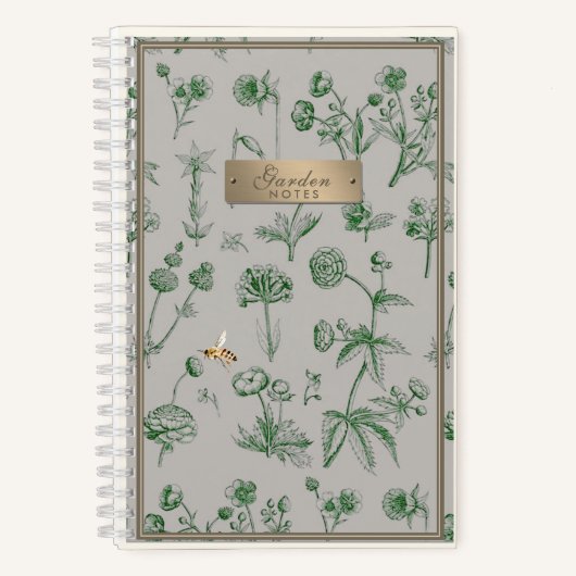 Wilde Notitieboek Kleine bijenteelt (Voorkant)