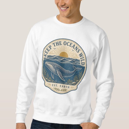 Wilde Oceaan Trui (Voorkant)