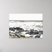 Wilde Oceaansurf Canvas Afdruk (Voorkant)