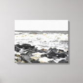 Wilde Oceaansurf Canvas Afdruk (Voorkant)