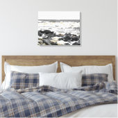 Wilde Oceaansurf Canvas Afdruk (Insitu (Slaapkamer))
