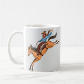 Wilde ochtendrit – Whimsical Cowboy koffiemok (Links)