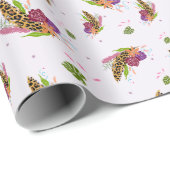 Wilde Oerwoud Bloom Cadeaupapier (Rol Hoek)