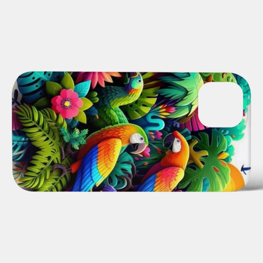 Wilde Oerwoud Case-Mate iPhone Case (Achterkant (horizontaal))