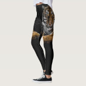 Wilde Oerwoud Dierlijke Tijger Leggings (Links)