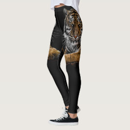 Wilde Oerwoud Dierlijke Tijger Leggings