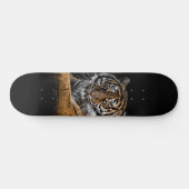 Wilde Oerwoud Dierlijke Tijger Persoonlijk Skateboard (Horizontaal)