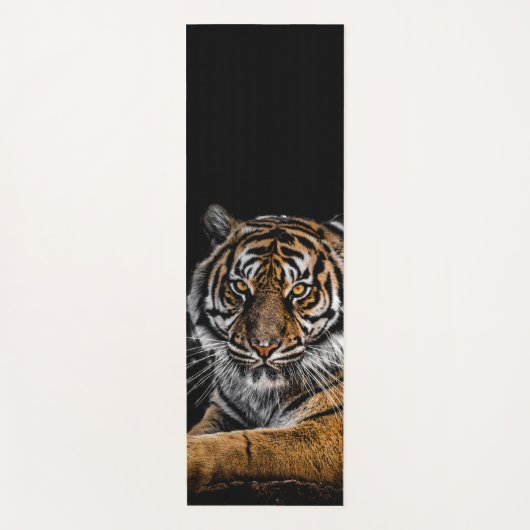 Wilde Oerwoud Dierlijke Tijger Yogamat (Voorkant)