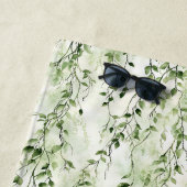 wilde Oerwoud groene klimop Strandlaken (In situ)