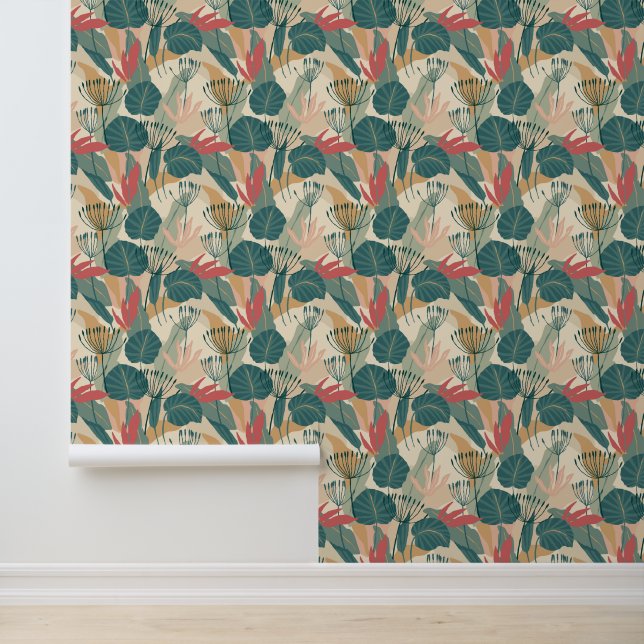 Wilde Oerwouden 1 Behang (Applicatie)