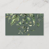 Wilde Oerwouden | Baby shower Diaper Raffle Informatiekaartje (Achterkant)