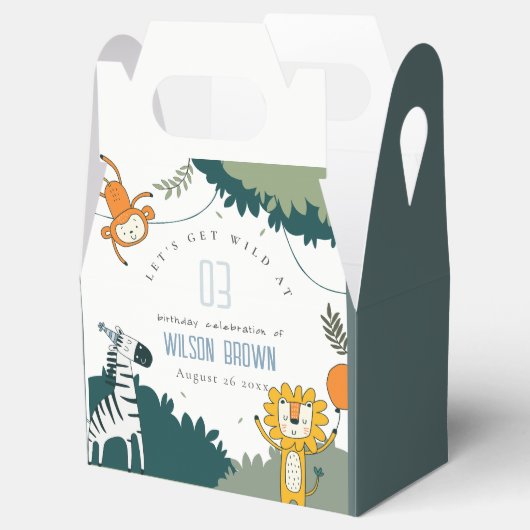 Wilde Oerwouden Kinderen elke zondag Bedankdoosjes (Geopend)