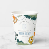 Wilde Oerwouden Kinderen elke zondag Papieren Bekers (Achterkant)