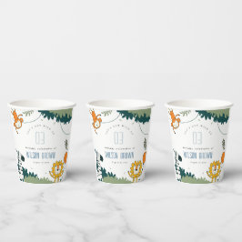 Wilde Oerwouden Kinderen elke zondag Papieren Bekers