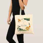 Wilde Oerwouden Kinderen elke zondag Tote Bag (Voorkant (product))