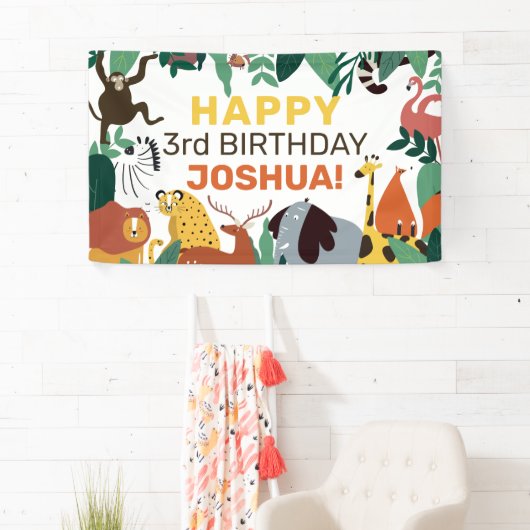 Wilde Oerwouden met kinderen op zaterdag Spandoek (Insitu)