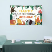 Wilde Oerwouden met kinderen op zaterdag Spandoek (Beurs)