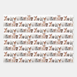 Wilde Oerwouden | Partij voor de verjaardag Inpakpapier Vel