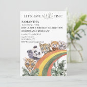 Wilde Oerwouden Regenboogdag Kaart (Staand voorkant)