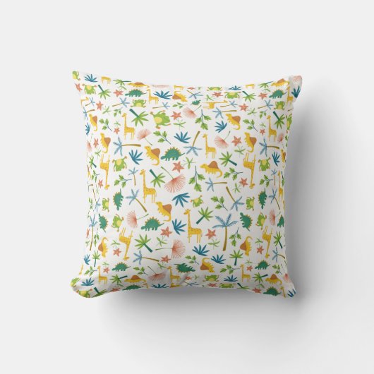 Wilde oerwouden Safari giraffe nursery decor Kussen (Voorkant)