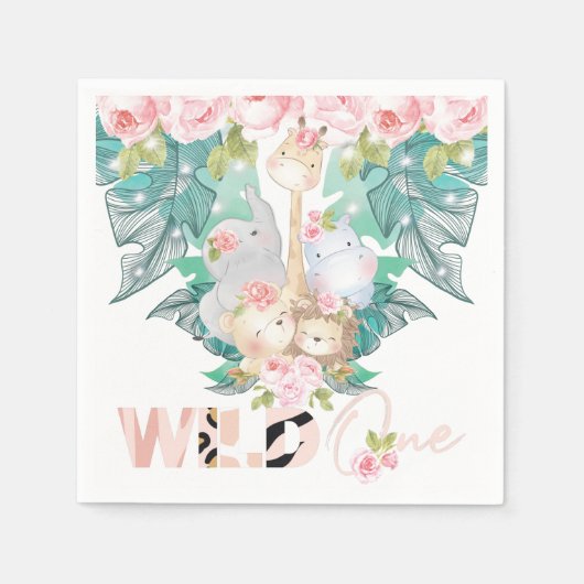 Wilde Oerwouden Servet (Voorkant)