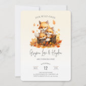 Wilde Ones Triplets Gezamenlijke 1e Verjaardag Kaart (Voorkant)