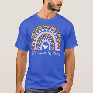 Wilde ongeveer 1e klas leraar terug naar schoolloo t-shirt