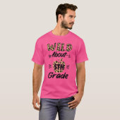 Wilde ongeveer 5e graad leopard vijfde graad leraa t-shirt (Voorkant volledig)